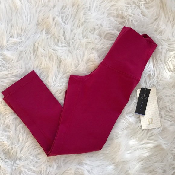• Lululemon • Wunder Under High Rise Berry Rumble - Picture 4 of 5